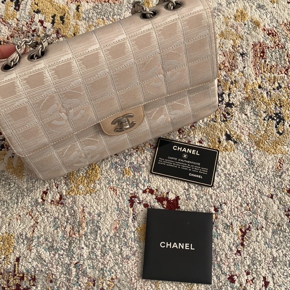 Chanel travel line canvas flap bag - Picture 6 of 14